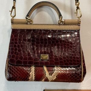Dolce Gabbana Limited Edition Sisley crossbody- handbag